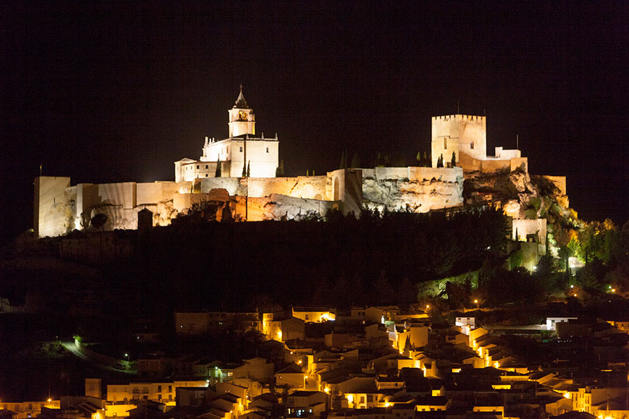 Visitas nocturnas a la fortaleza de La Mota en verano